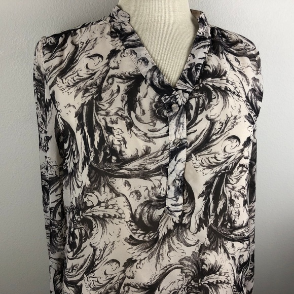 Blu Pepper Long Sleeve Tunic Top Size M Brown - Picture 1 of 8